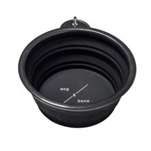 Black Travel Dog Bowl